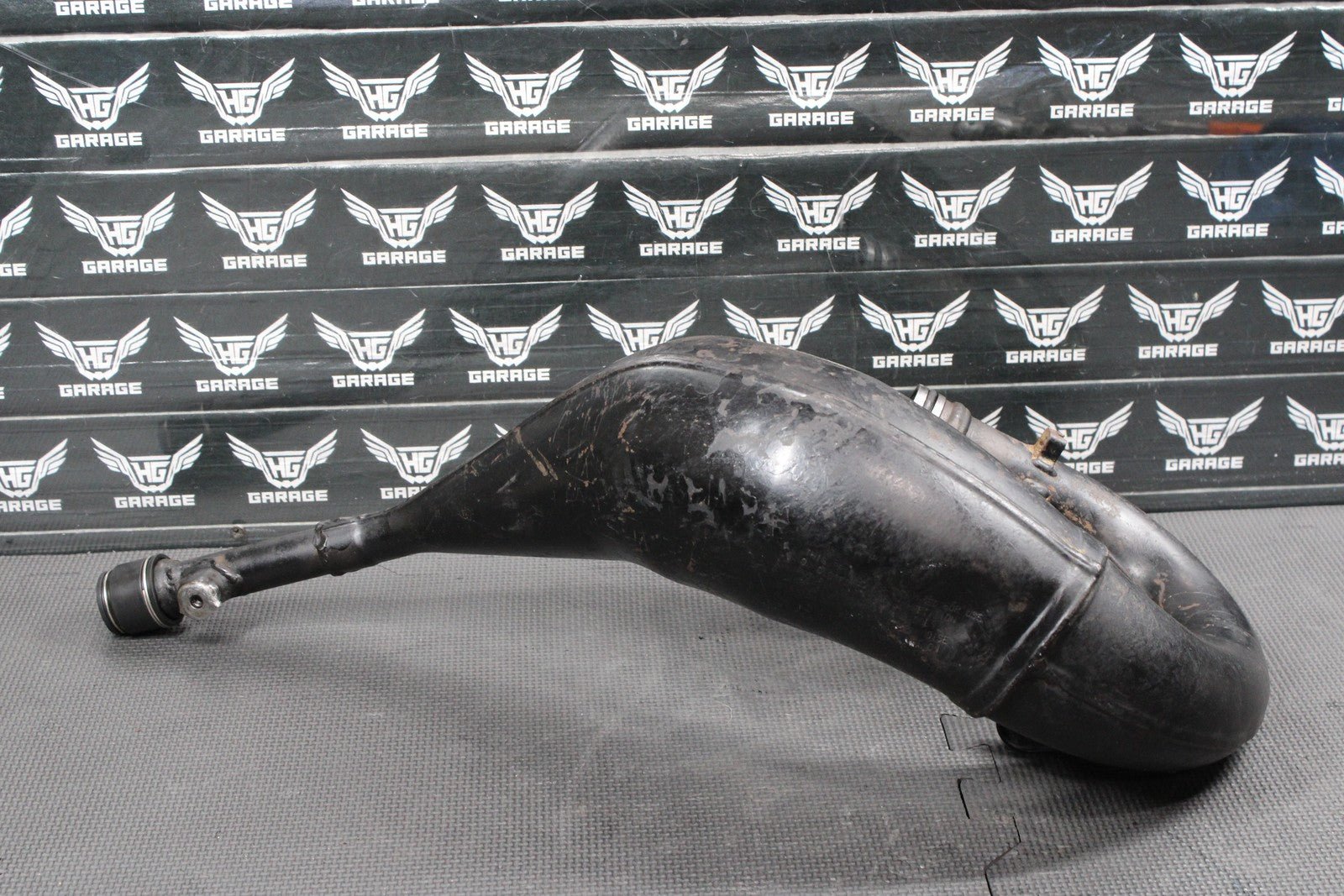 2000 SUZUKI RM125 OEM EXHAUST PIPE CHAMBER HEADER EXPANSION CHAMBER 14310 - 36E30 - hggarage