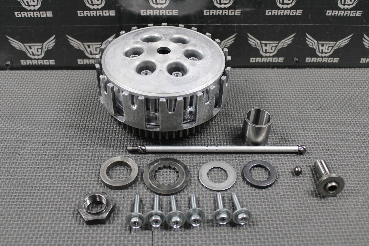 2020 YAMAHA 19 - 20 YZ250F OEM CLUTCH W BASKET HUB PLATE ONE WAY STARTER NICE! - hggarage