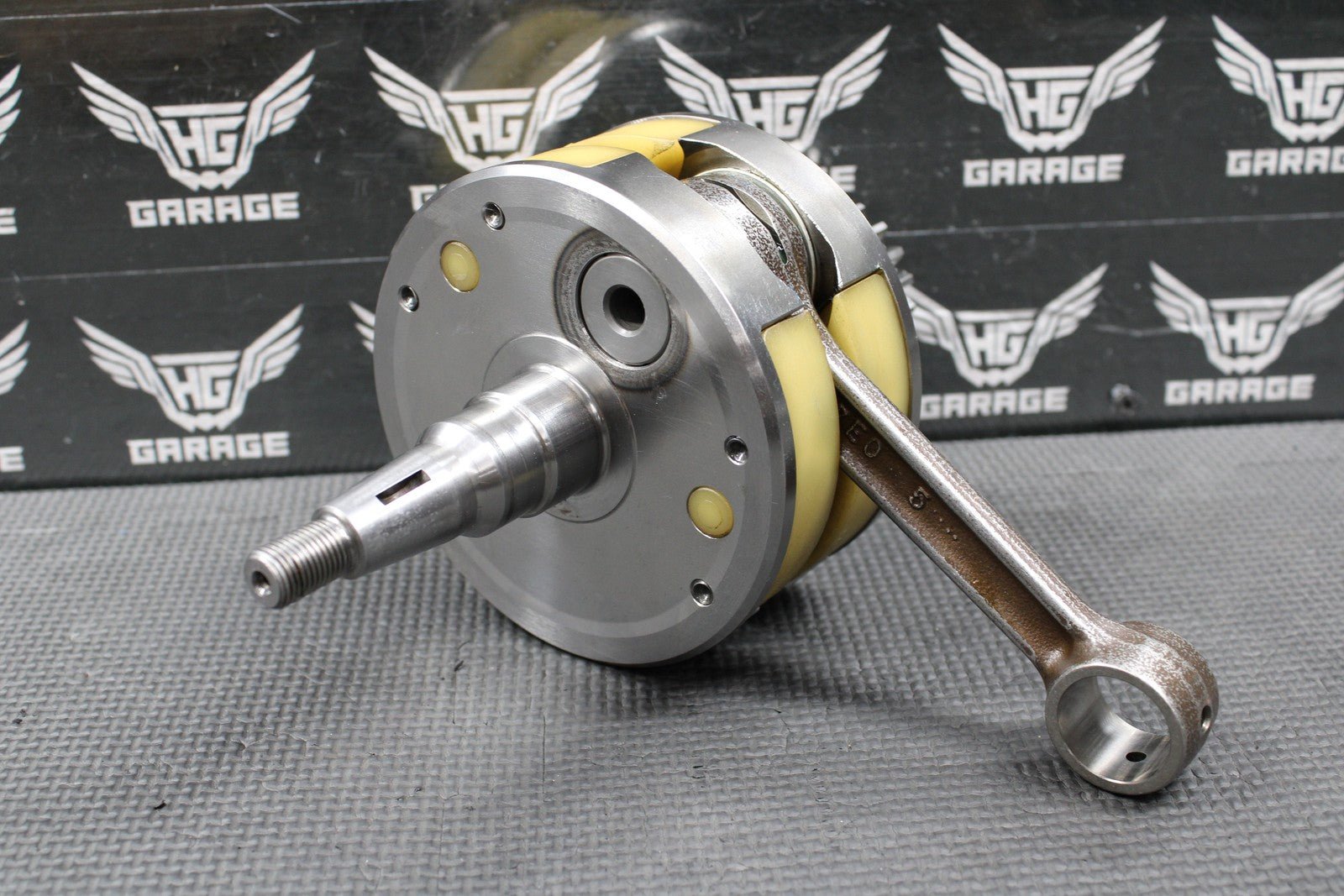 2003 SUZUKI 03 - 08 RM250 ENGINE MOTOR CRANKSHAFT CRANK SHAFT OEM CON ROD GOOD! - hggarage