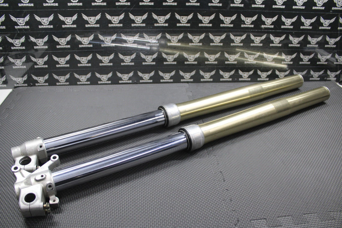 2005 04 - 07 HONDA CR125R OEM KYB RIGHT LEFT FRONT SUSPENSION FORKS SHOCKS GOOD! - hggarage