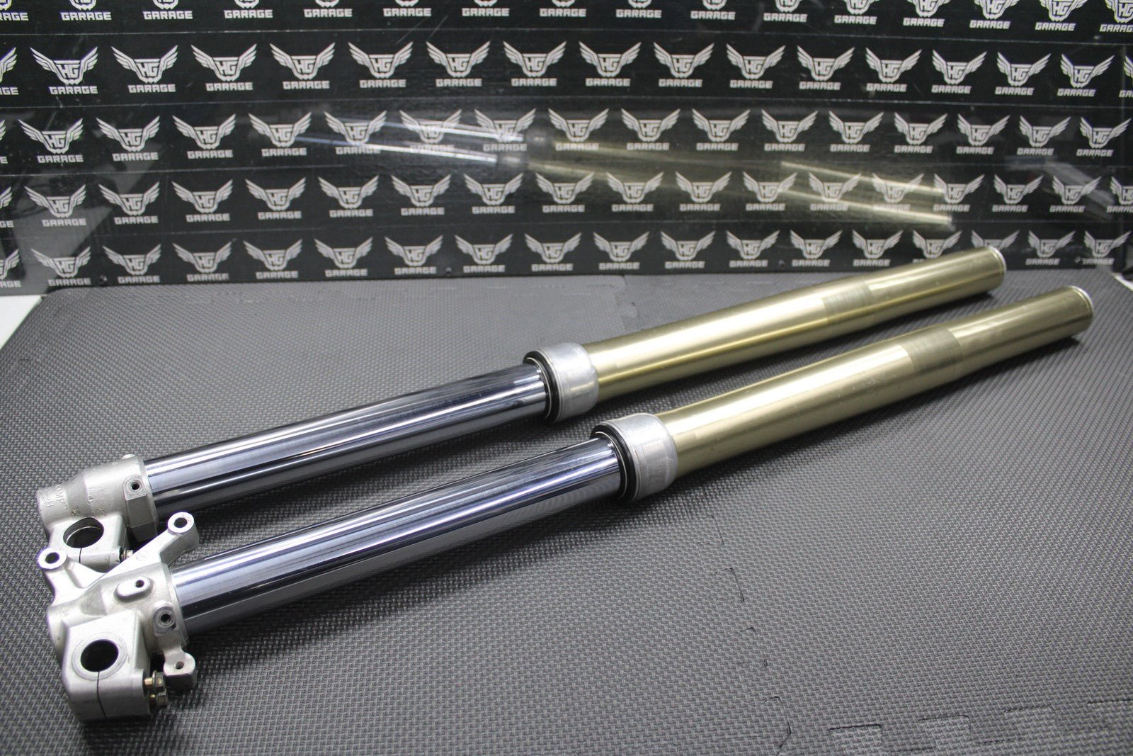 2005 04 - 07 HONDA CR125R OEM KYB RIGHT LEFT FRONT SUSPENSION FORKS SHOCKS GOOD! - hggarage