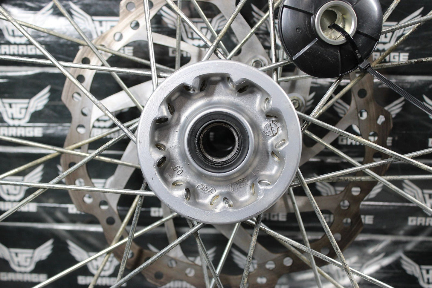 2018 HONDA CRF250R CRF450R OEM D.I.D FRONT WHEEL RIM HUB 44650 - MKE - A60 - hggarage