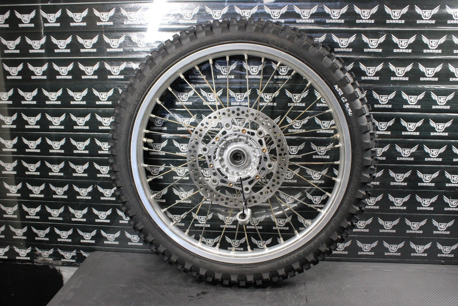 2002 YAMAHA YZ125 YZ250 OEM FRONT WHEEL RIM HUB WHEEL SPOKES 5NY - 25111 - 00 - 00 - hggarage