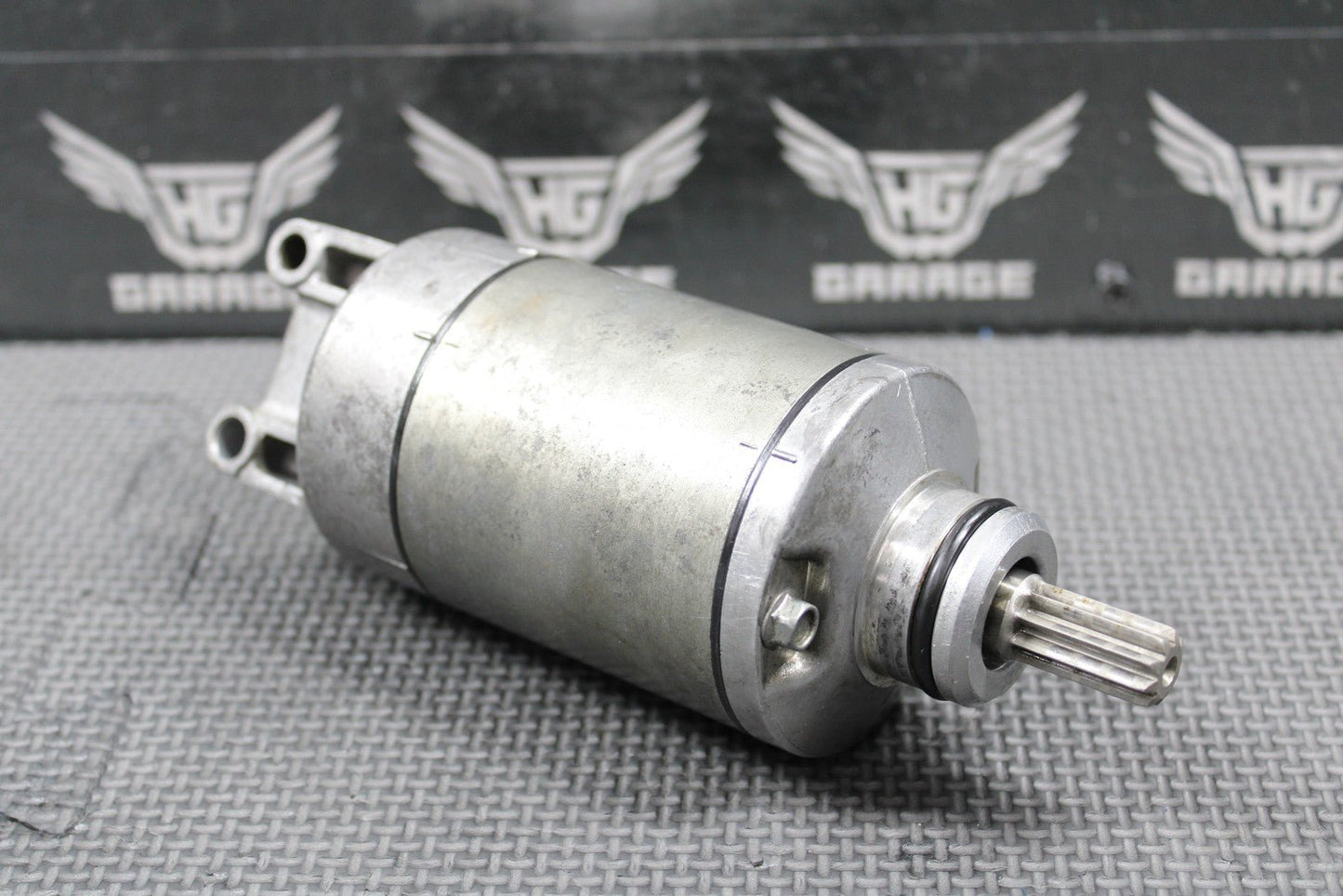 2003 KAWASAKI KLX400R OEM MITSUBA ELECTRIC START STARTER MOTOR 21163 - S004 GOOD - hggarage