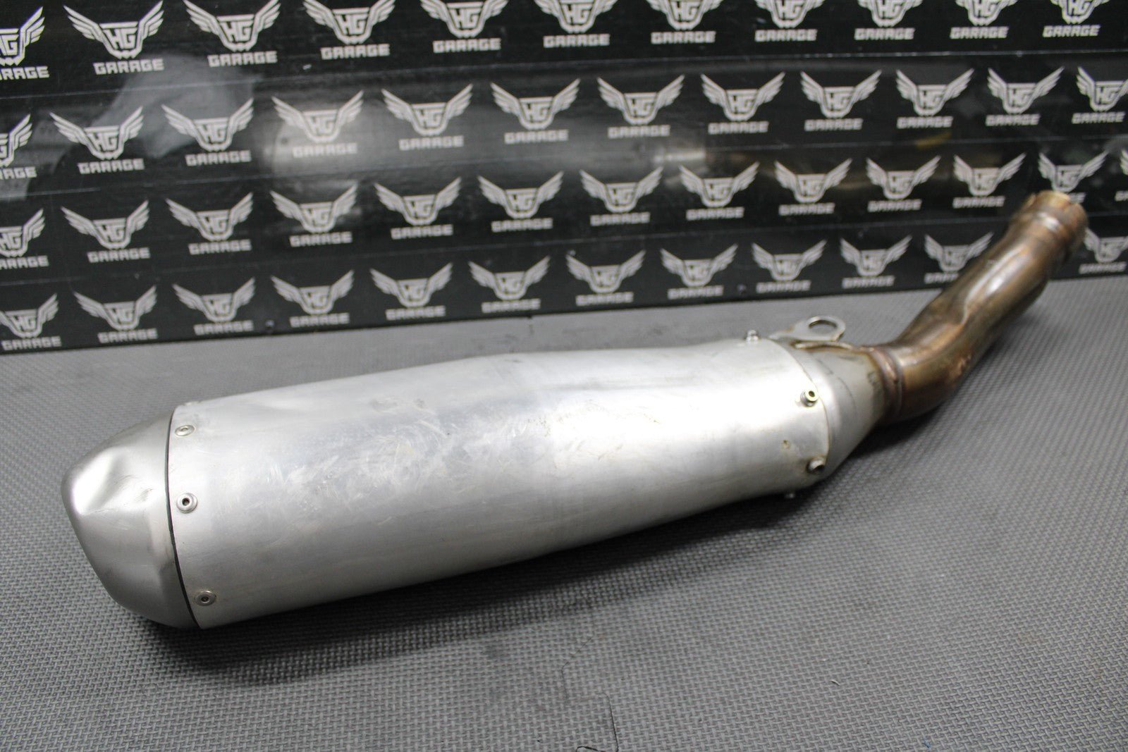 2020 2021 YAMAHA YZ250FX OEM MUFFLER EXHAUST SILENCER SLIP ON PIPE B7B - 14750 - 10 - hggarage