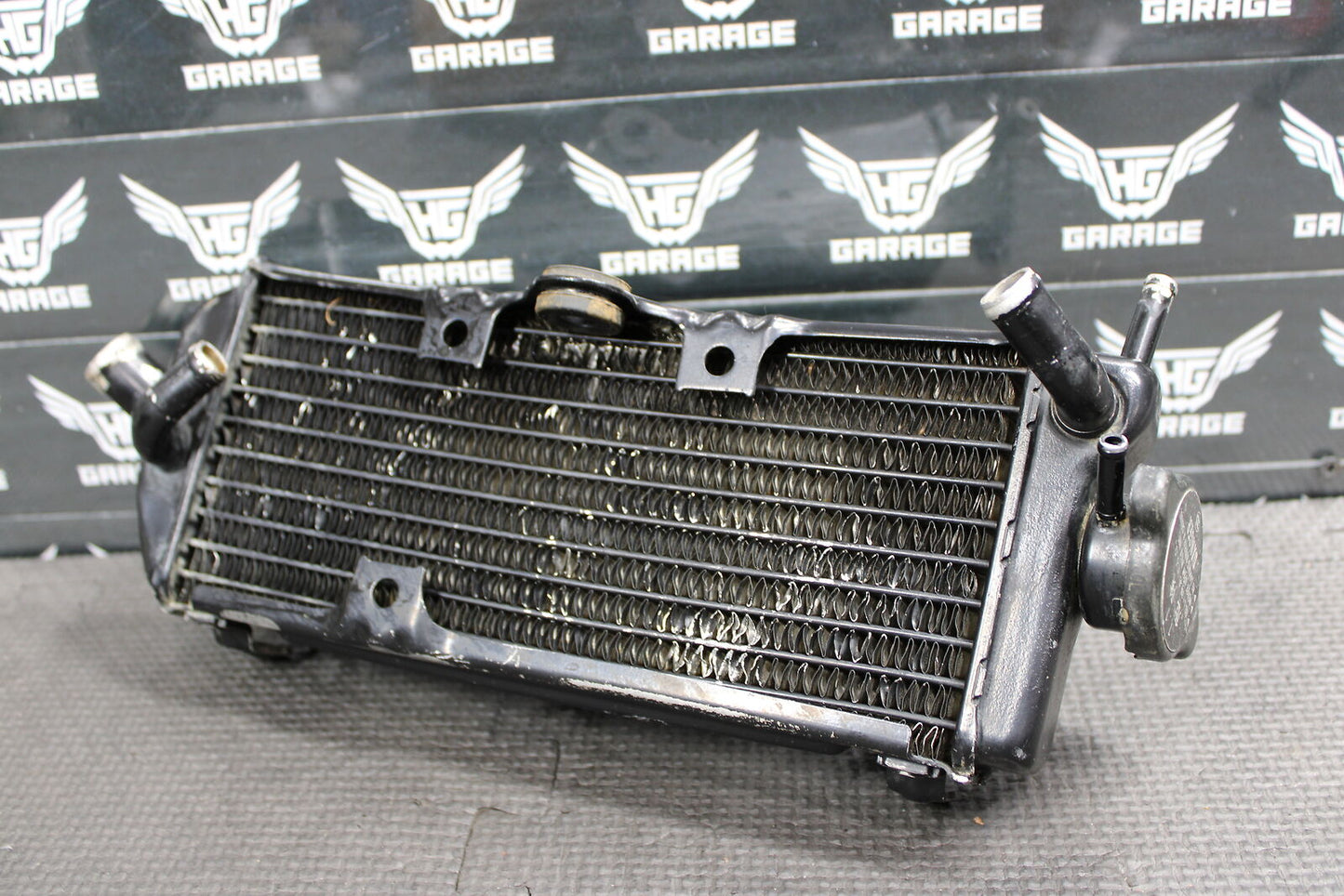 1995 93-95 SUZUKI RM250 OEM RIGHT FILL SIDE RADIATOR COOLER RADIATOR 17710-28E01