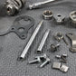 1999 98 - 01 HONDA CR125R OEM TRANSMISSION TRANNY TRANS GEARBOX SHIFT FORKS DRUM - hggarage