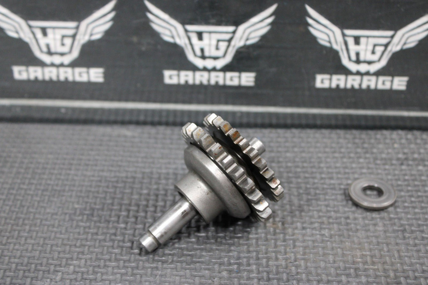 2000 SUZUKI RM125 98 - 00 OEM ENGINE POWERVALVE EXHUAST VALVE LINKAGE GOVERNOR - hggarage
