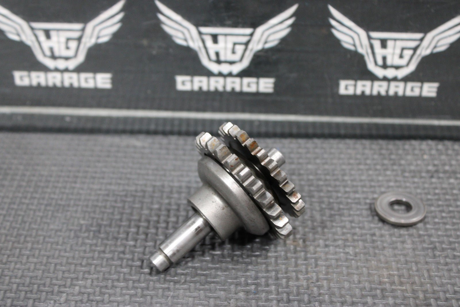 2000 SUZUKI RM125 98 - 00 OEM ENGINE POWERVALVE EXHUAST VALVE LINKAGE GOVERNOR - hggarage