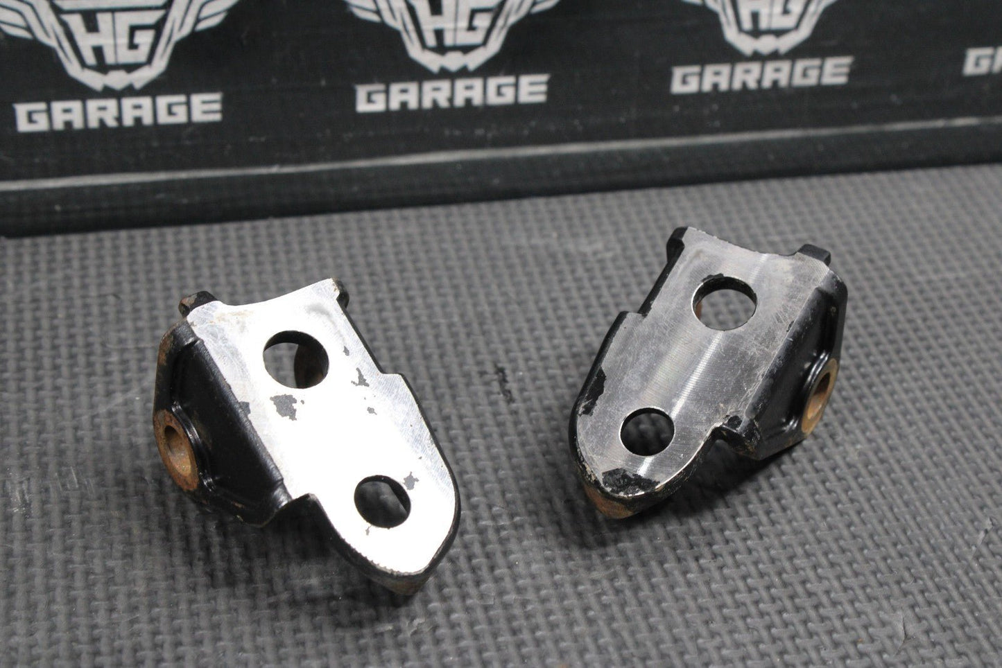 2018 HONDA CRF250R OEM FOOT PEGS PEDALS FRAME STAND FOOTPEG PEDAL - hggarage