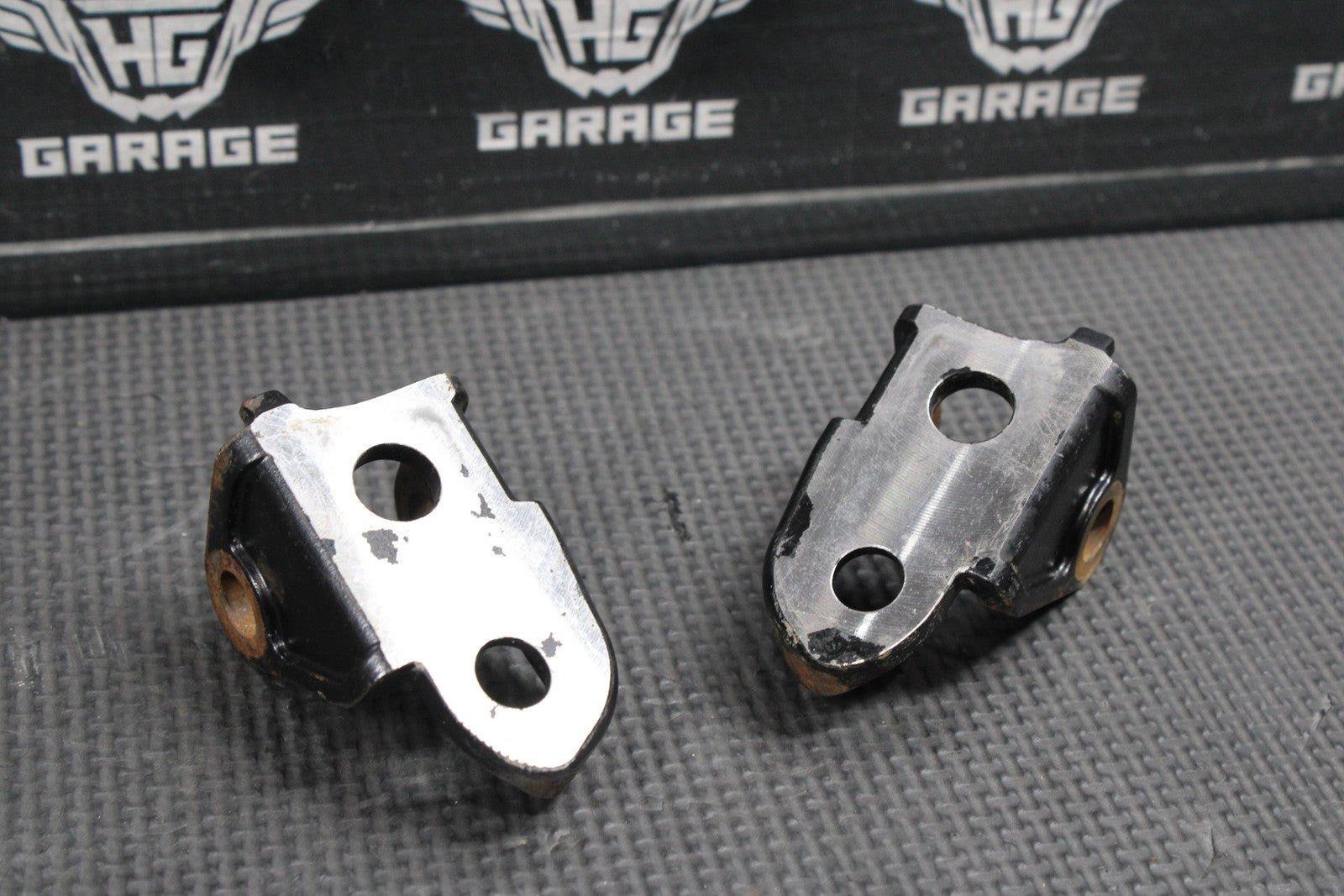 2018 HONDA CRF250R OEM FOOT PEGS PEDALS FRAME STAND FOOTPEG PEDAL - hggarage