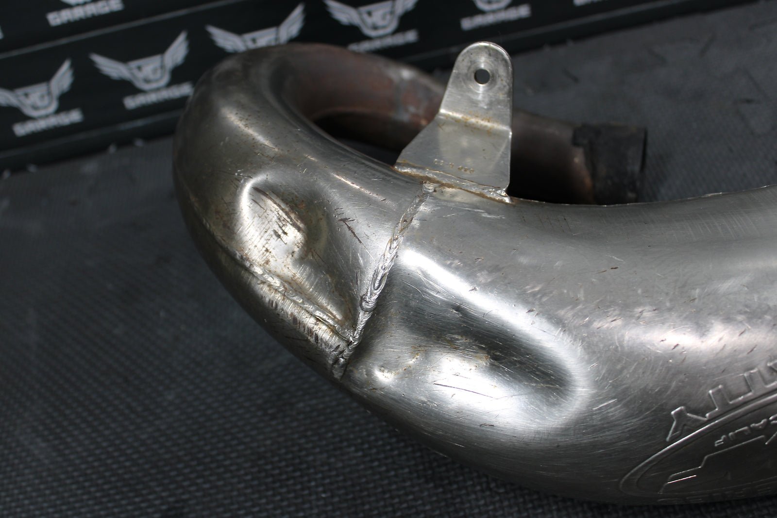 2000 Honda CR125R Fmf Gold Series Fatty Exhaust Pipe Chamber Header - hggarage