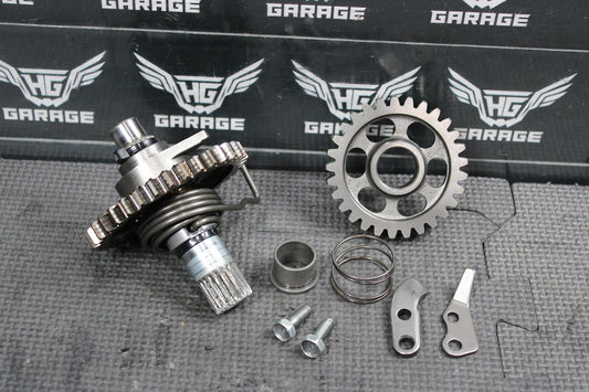 2003 HONDA CRF450R OEM KICKSTART KICK START SHAFT W IDLER GEAR