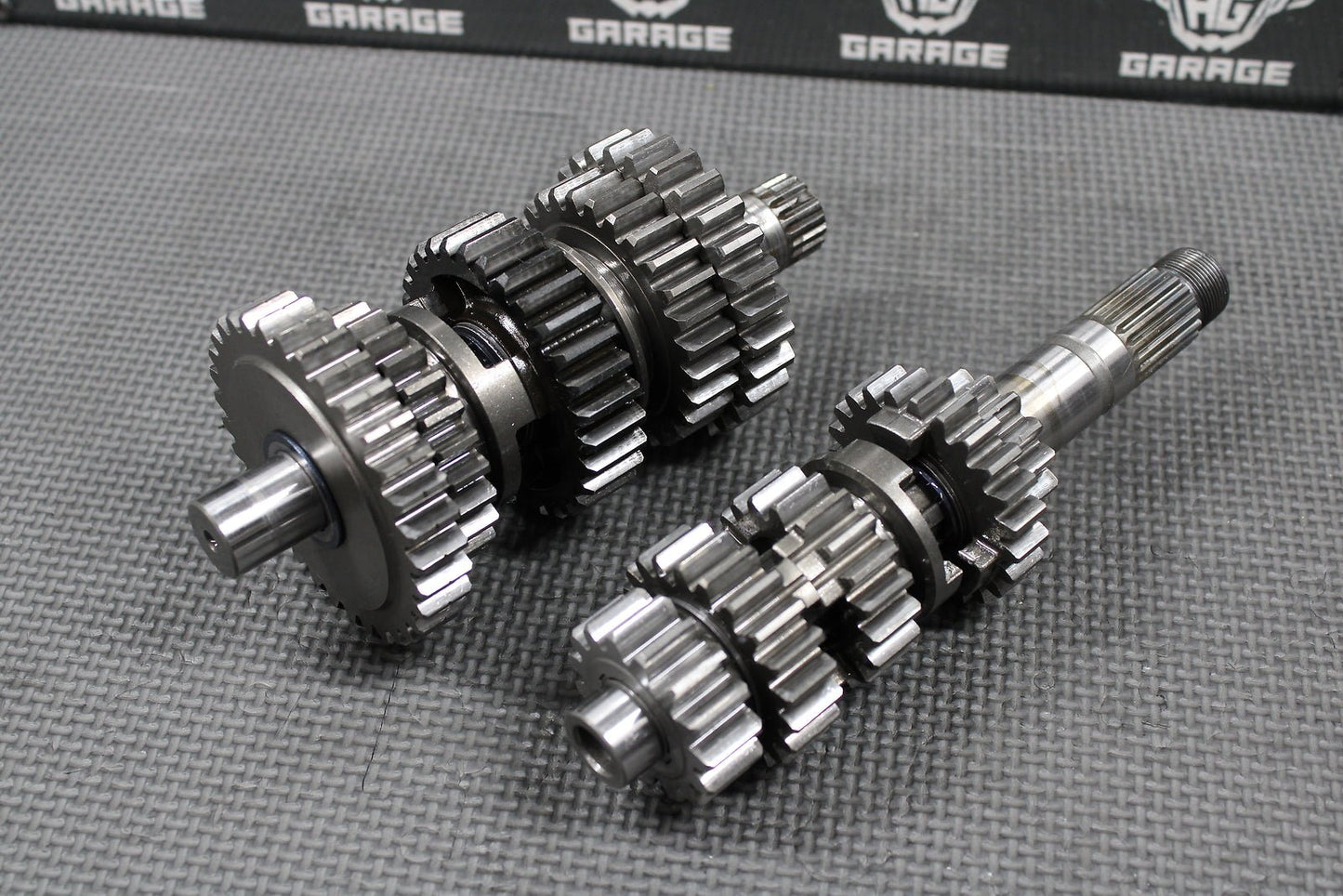 1999 98 - 01 HONDA CR125R OEM TRANSMISSION TRANNY TRANS GEARBOX SHIFT FORKS NICE! - hggarage