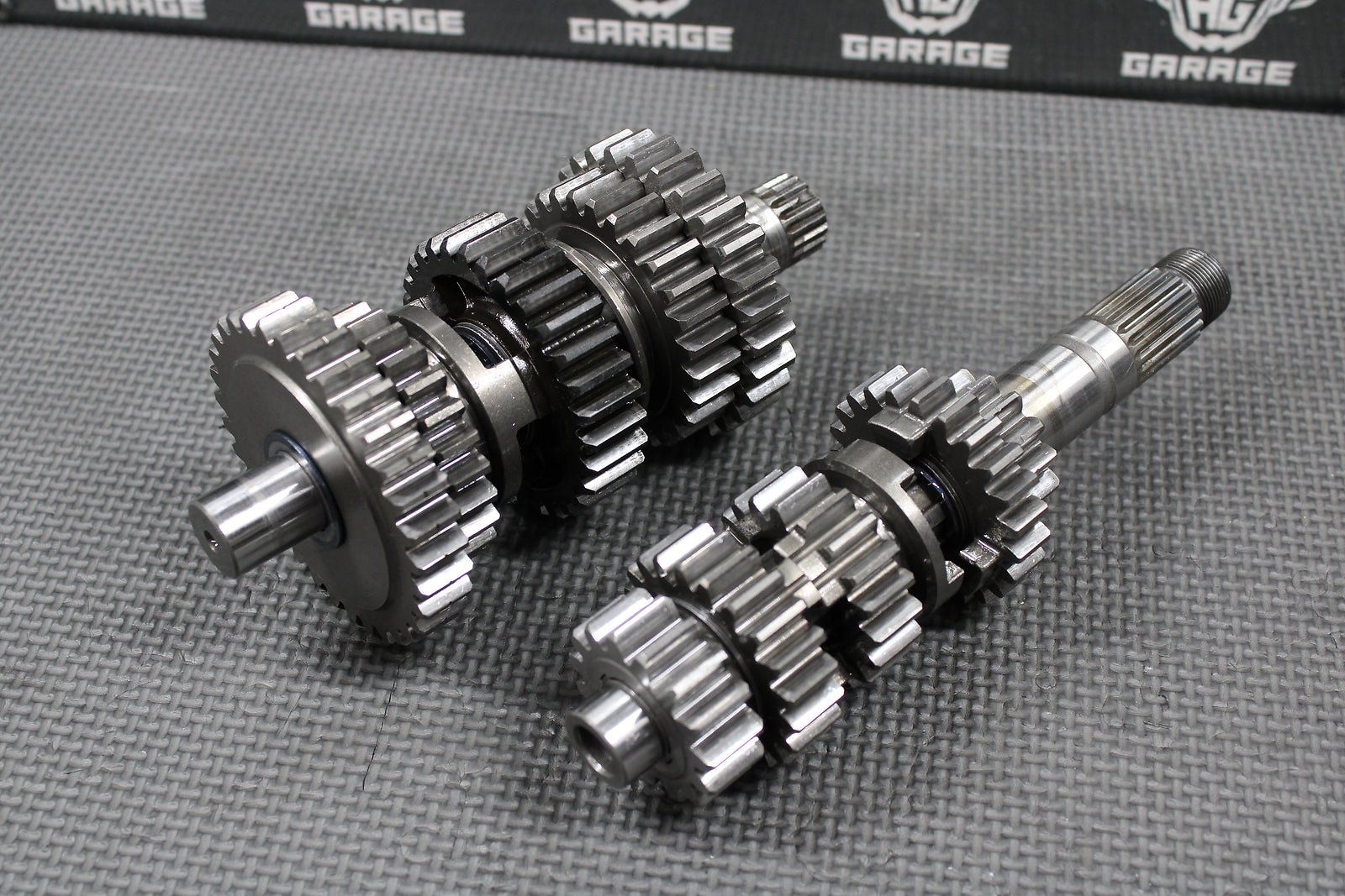 1999 98 - 01 HONDA CR125R OEM TRANSMISSION TRANNY TRANS GEARBOX SHIFT FORKS NICE! - hggarage