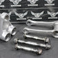 1998 HONDA CR125R CR250R OEM REAR SHOCK LINKAGE LINKS RELAY ARM BOLTS NICE! - hggarage