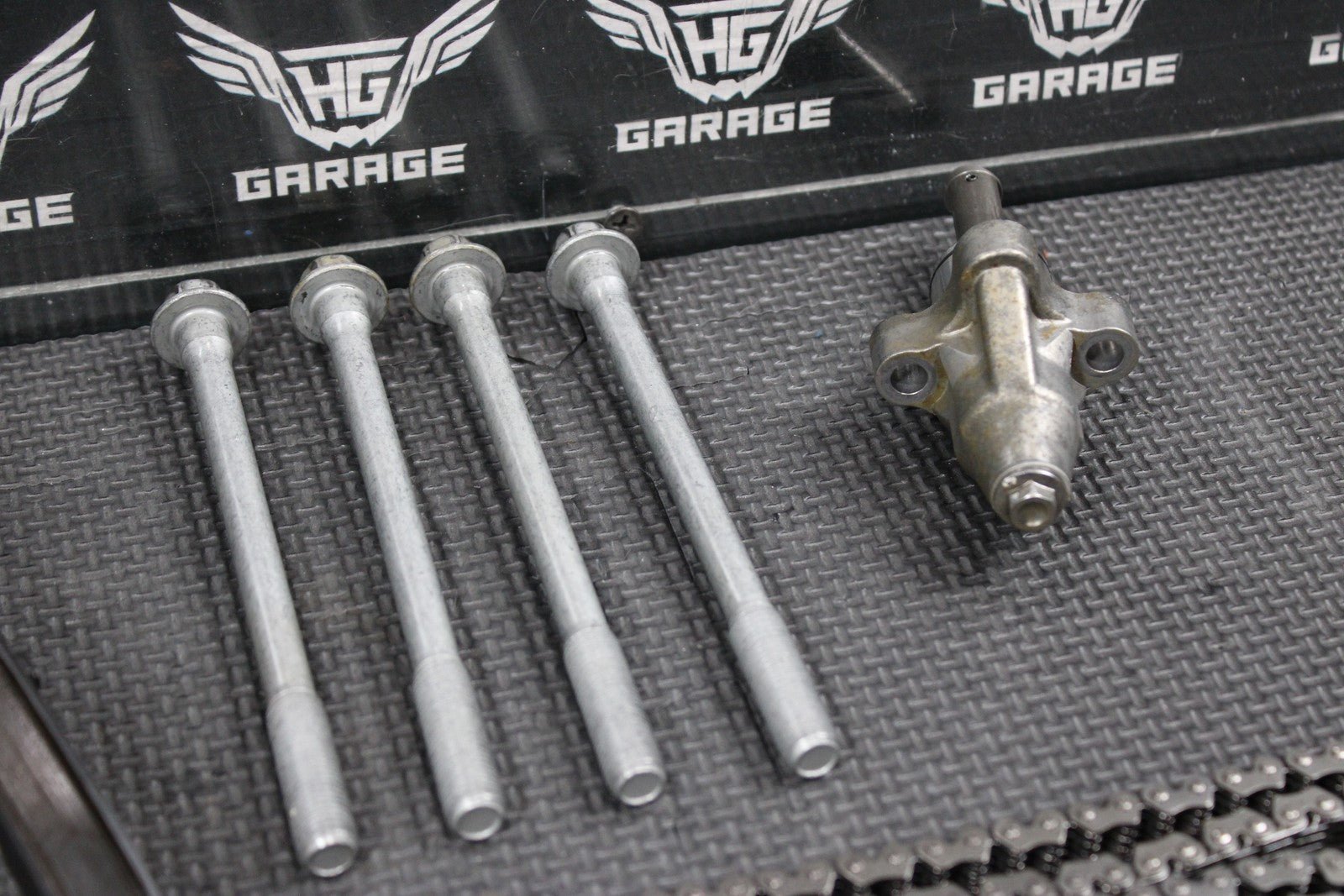 2018 HONDA 18 - 22 CRF250R OEM CAM CHAIN WITH GUIDES TENSIONER TOPEND HARDWARE - hggarage