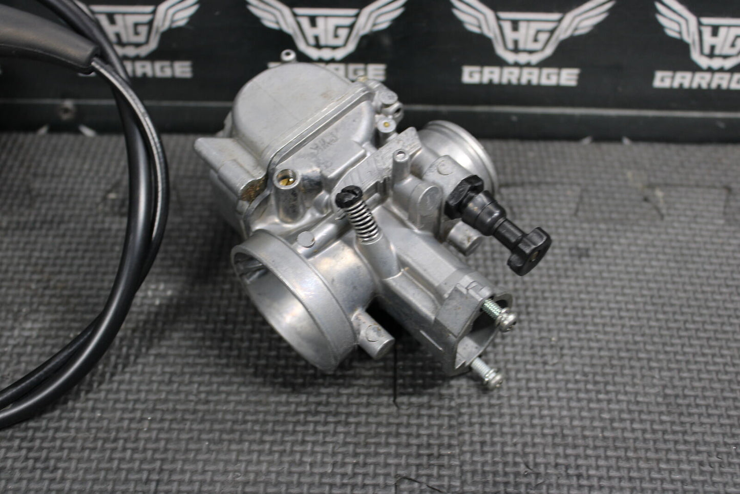 2013 KAWASAKI KX85 OEM KEIHIN PWK CARB CARBURETOR THROTTLE ASSEMBLY 15003-1