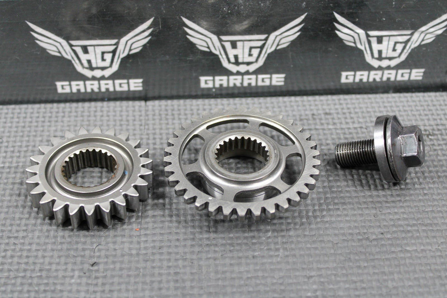 2012 09 - 12 HONDA CRF450R OEM ENGINE MOTOR CRANKSHAFT PRIMARY MAIN DRIVE GEARS - hggarage