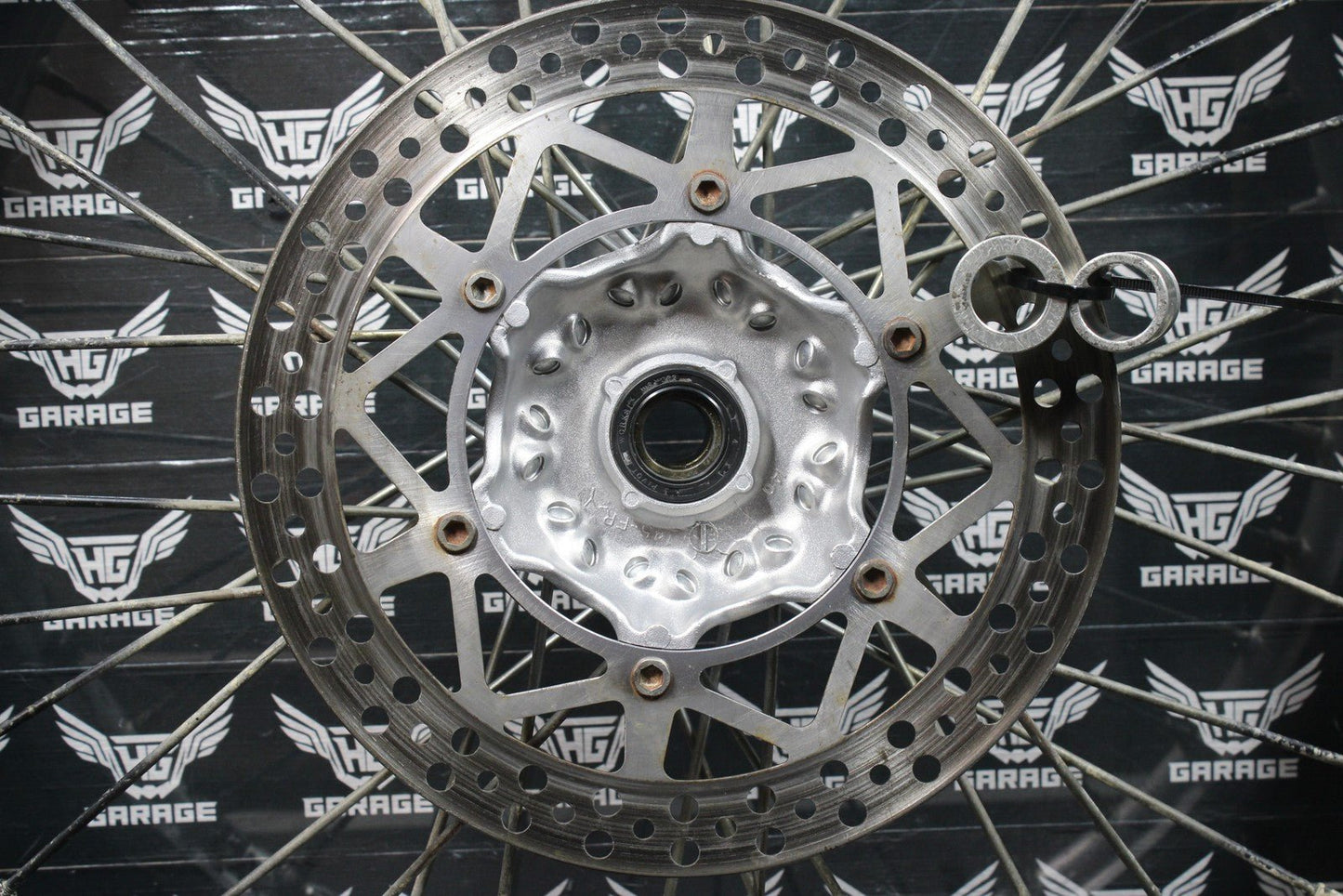 2001 YAMAHA YZ250F OEM FRONT WHEEL RIM 4SS - 25111 - 01 - 00 94416 - 21002 - 00 - hggarage