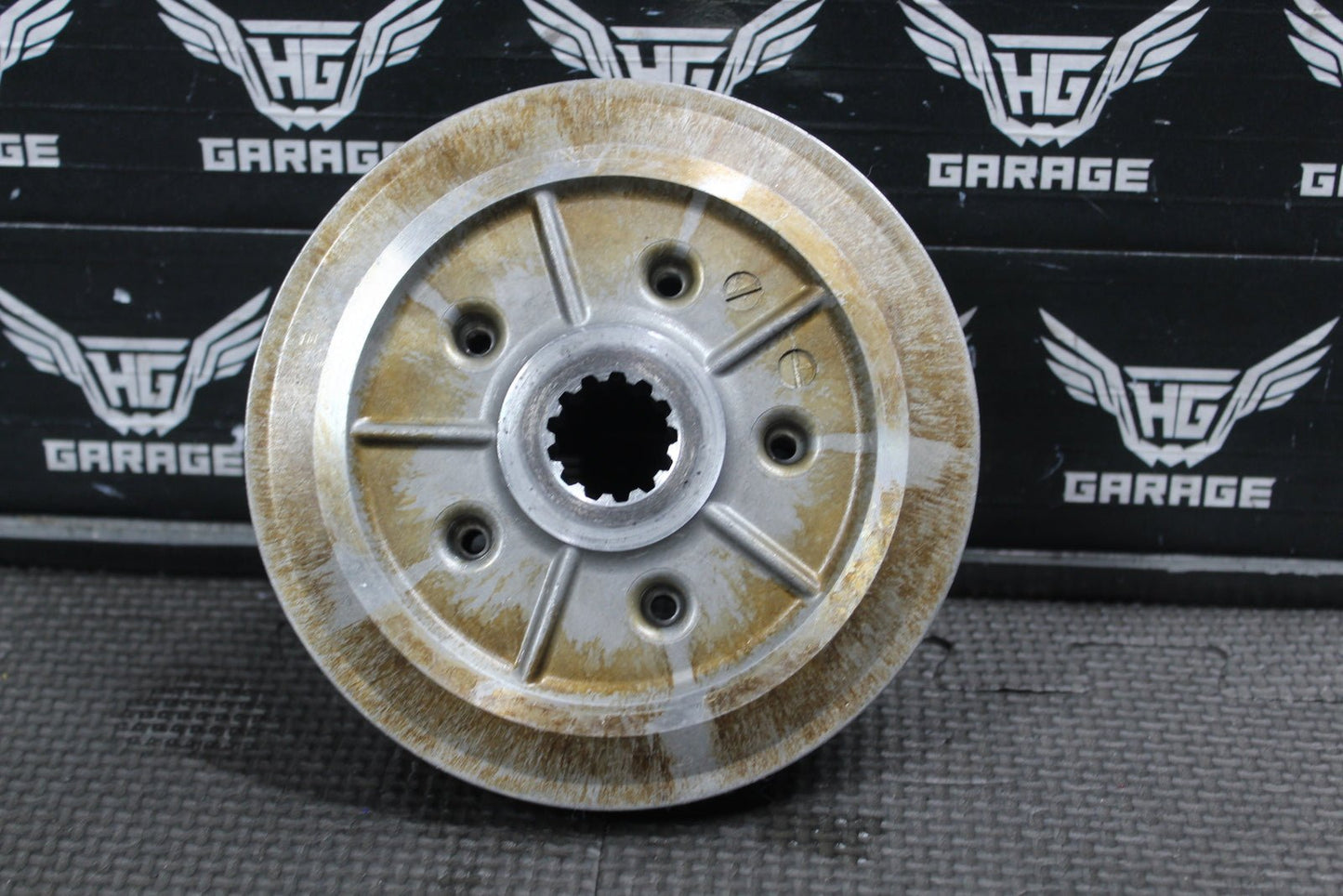 2007 Kawasaki KX450F OEM Clutch Basket 13087 - 0015 13095 - 0052 - hggarage