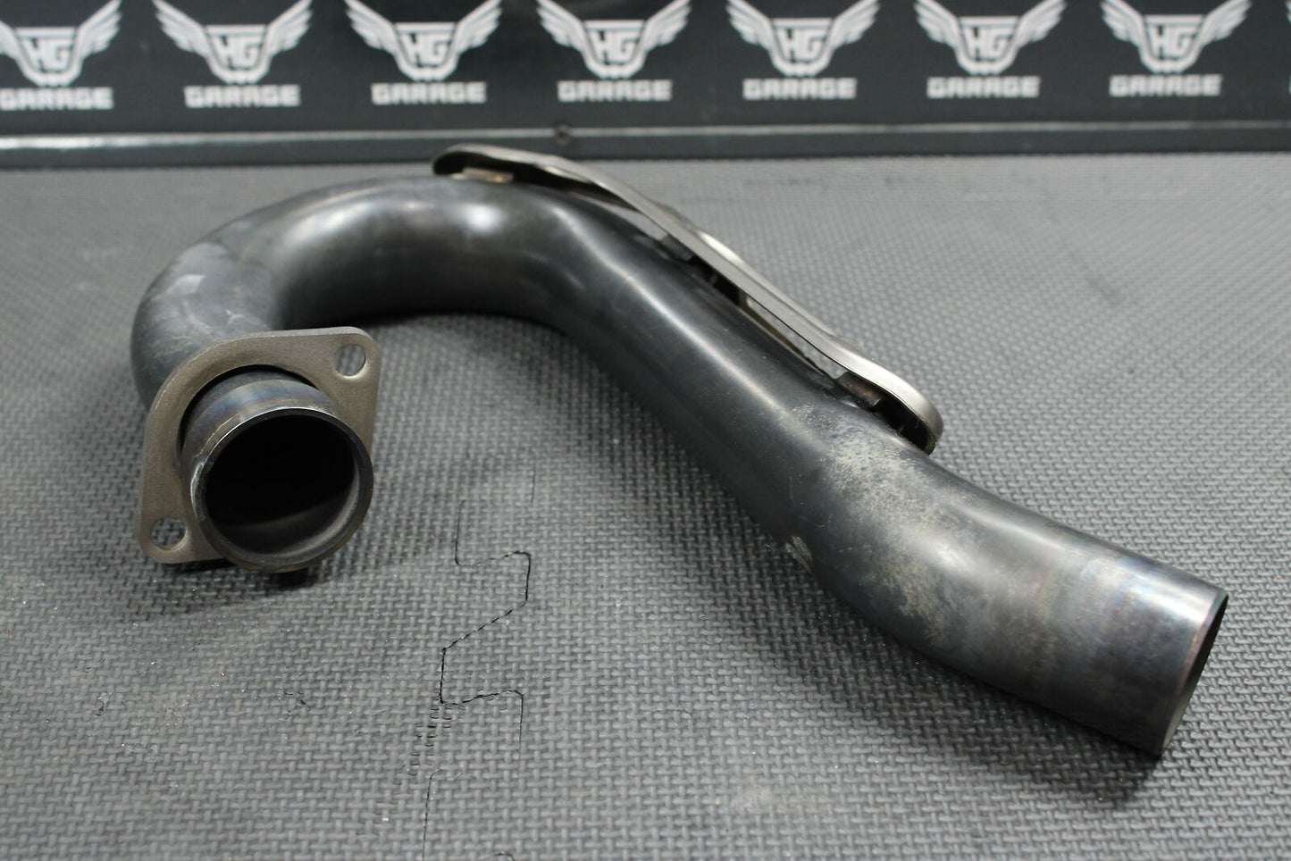 2004 YAMAHA WR450F 03-05 YZ450F OEM EXHAUST PIPE CHAMBER HEADER