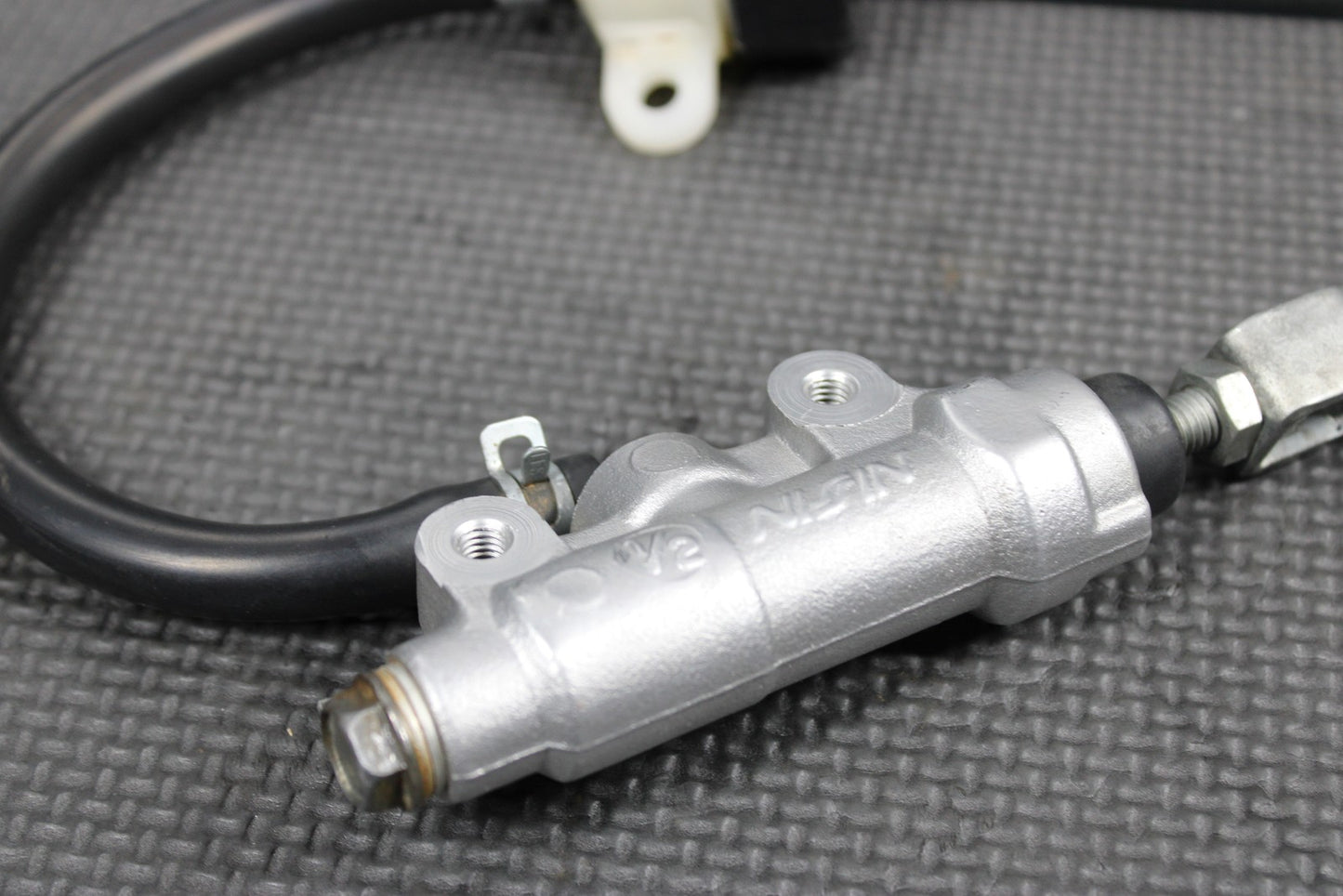 2012 KAWASAKI 01 - 22 KX85 KX100 OEM REAR BACK BRAKE MASTER CYLINDER W RESERVOIR - hggarage