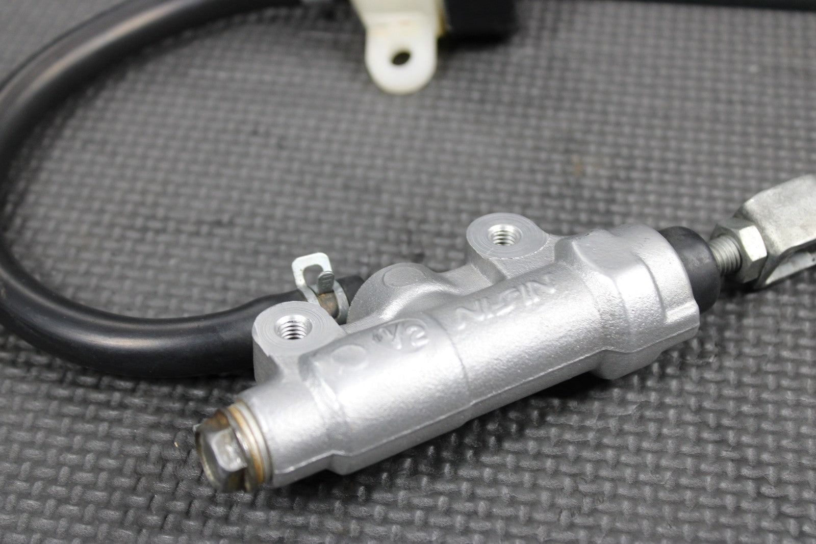2012 KAWASAKI 01 - 22 KX85 KX100 OEM REAR BACK BRAKE MASTER CYLINDER W RESERVOIR - hggarage