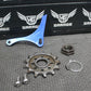 2012 2013 YAMAHA YZ250F BLUE BILLET ALUMINUM FRONT SPROCKET COVER CHAIN GUARD