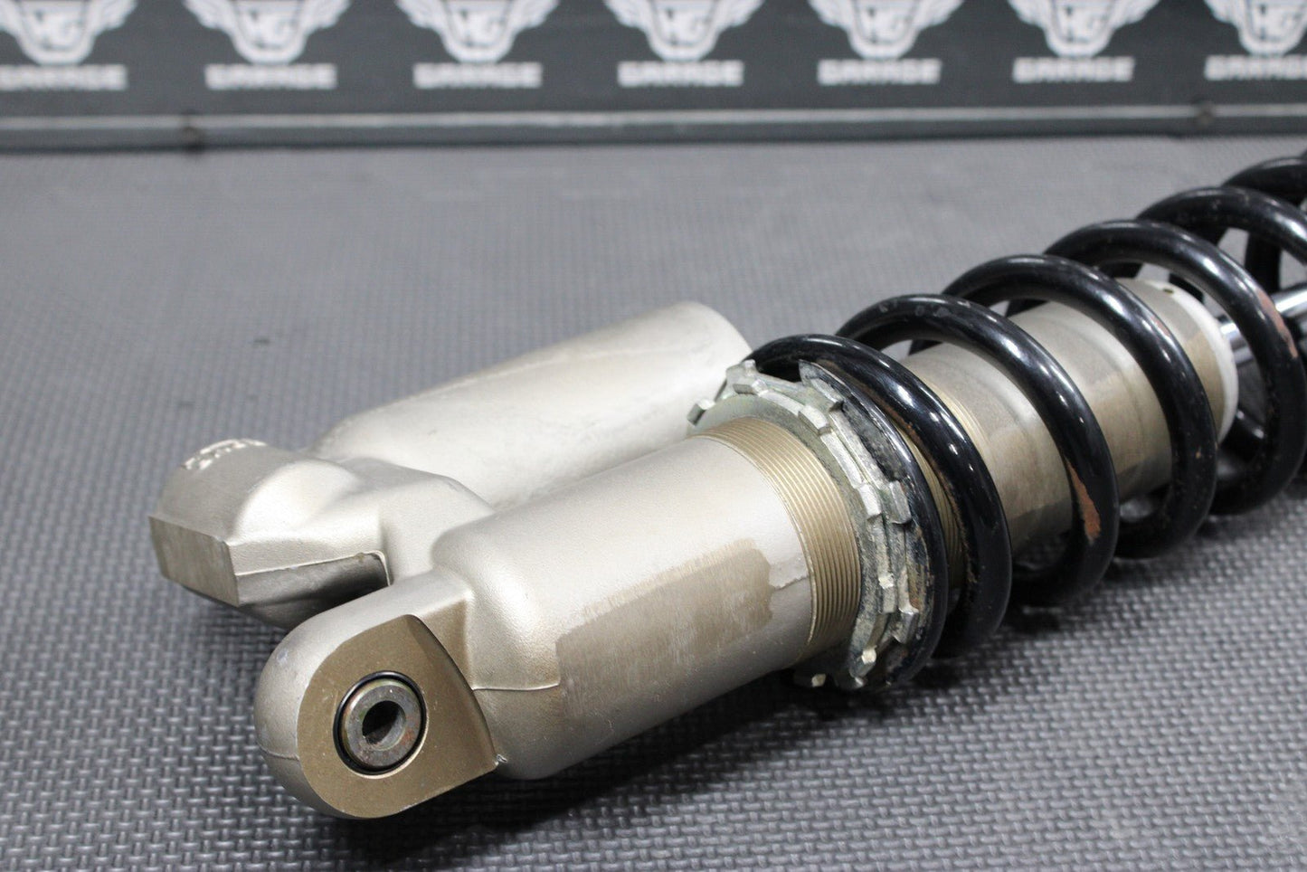 2014 KAWASAKI KX250F OEM REAR BACK SHOCK ABSORBER SUSPENSION 45014 - 0416 - 23P GOOD - hggarage
