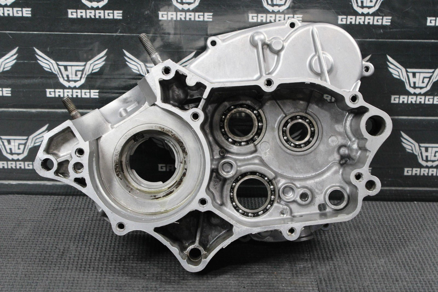 2014 KAWASAKI 08 - 22 KX100 KX85 OEM LEFT RIGHT ENGINE CRANKCASE CASES BLOCK SET - hggarage