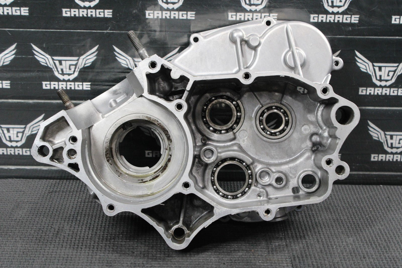 2014 KAWASAKI 08 - 22 KX100 KX85 OEM LEFT RIGHT ENGINE CRANKCASE CASES BLOCK SET - hggarage