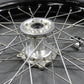 2014 KAWASAKI 10 - 18 KX250F WARP 9 BLACK FRONT WHEEL RIM BILLET HUB LIKE NEW TIRE - hggarage