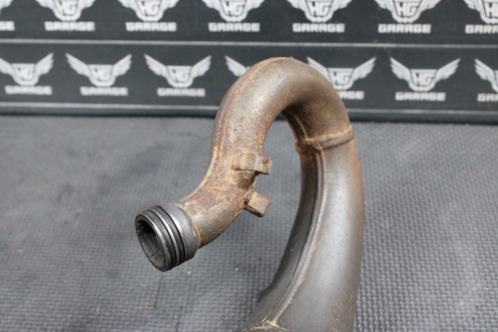 2004 KAWASAKI KX65 02 - 22 OEM EXHAUST PIPE CHAMBER HEADER 18120 - 1116 - hggarage