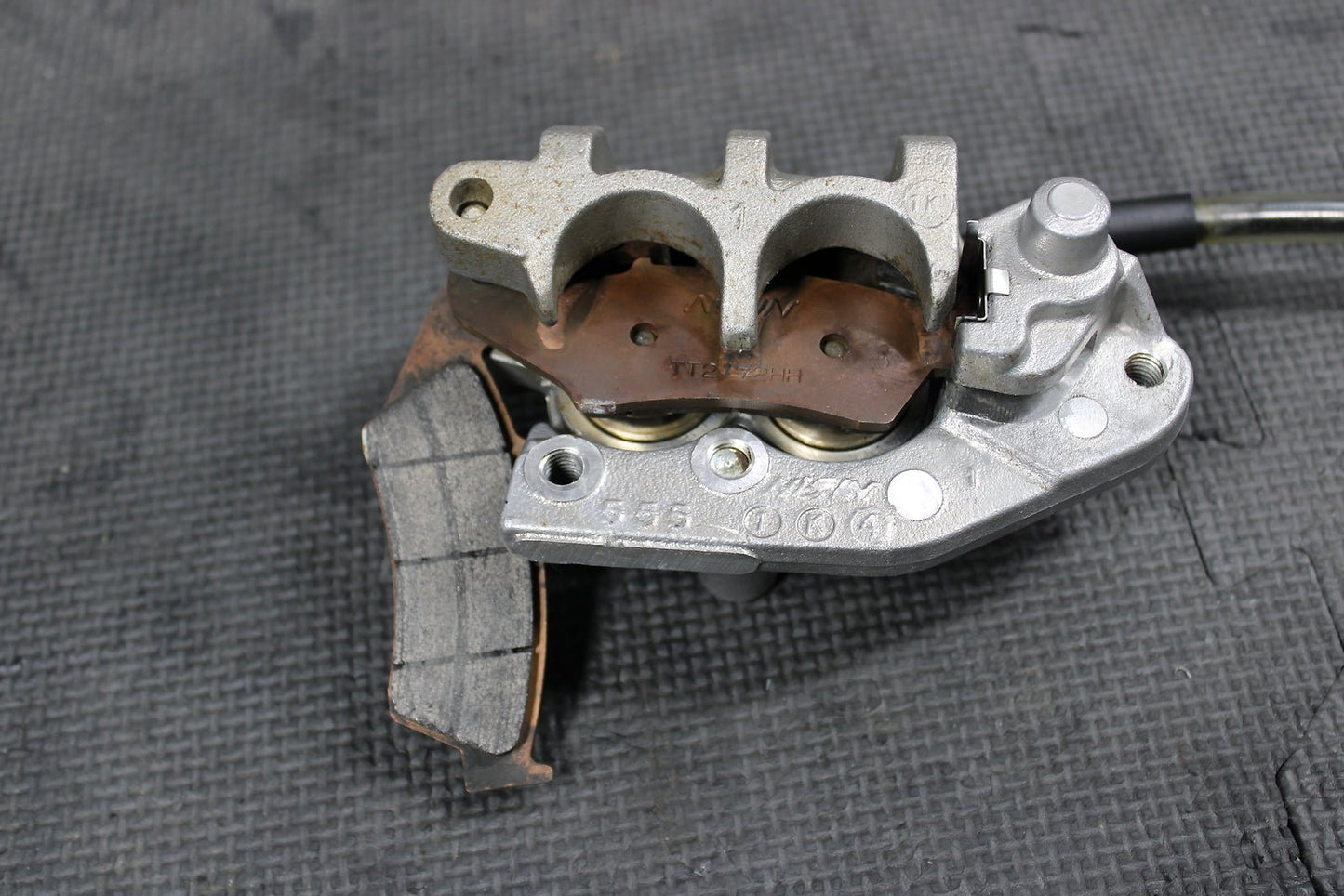 2012 KAWASAKI KX250F OEM NISSIN FRONT BRAKE CALIPER MASTER CYLINDER ASSEMEMBLY - hggarage