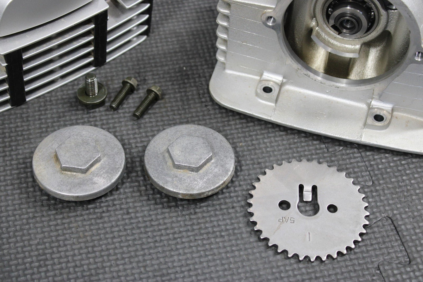 2000 YAMAHA TTR125 TTR125L OEM ENGINE CYLINDER HEAD CAMSHAFT VALVES TOPEND GOOD! - hggarage