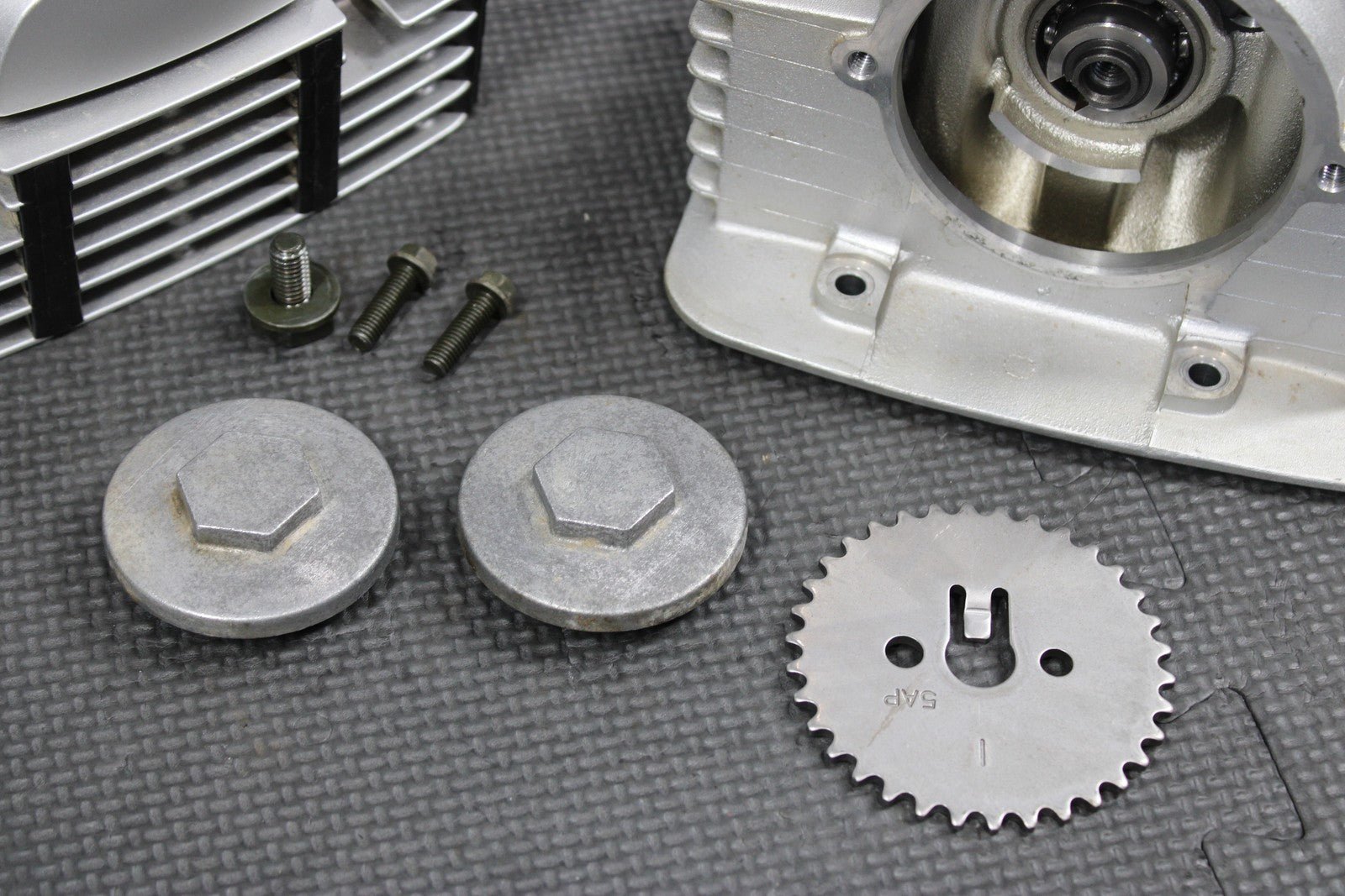 2000 YAMAHA TTR125 TTR125L OEM ENGINE CYLINDER HEAD CAMSHAFT VALVES TOPEND GOOD! - hggarage