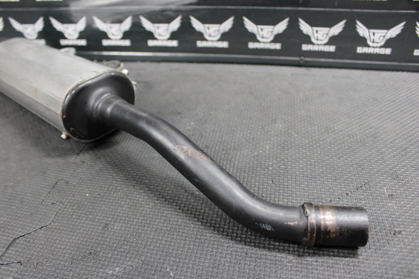 2004 03 - 05 Kawasaki KX125 OEM Muffler Exhaust Silencer Slip On Pipe 18100 - 0003 - hggarage