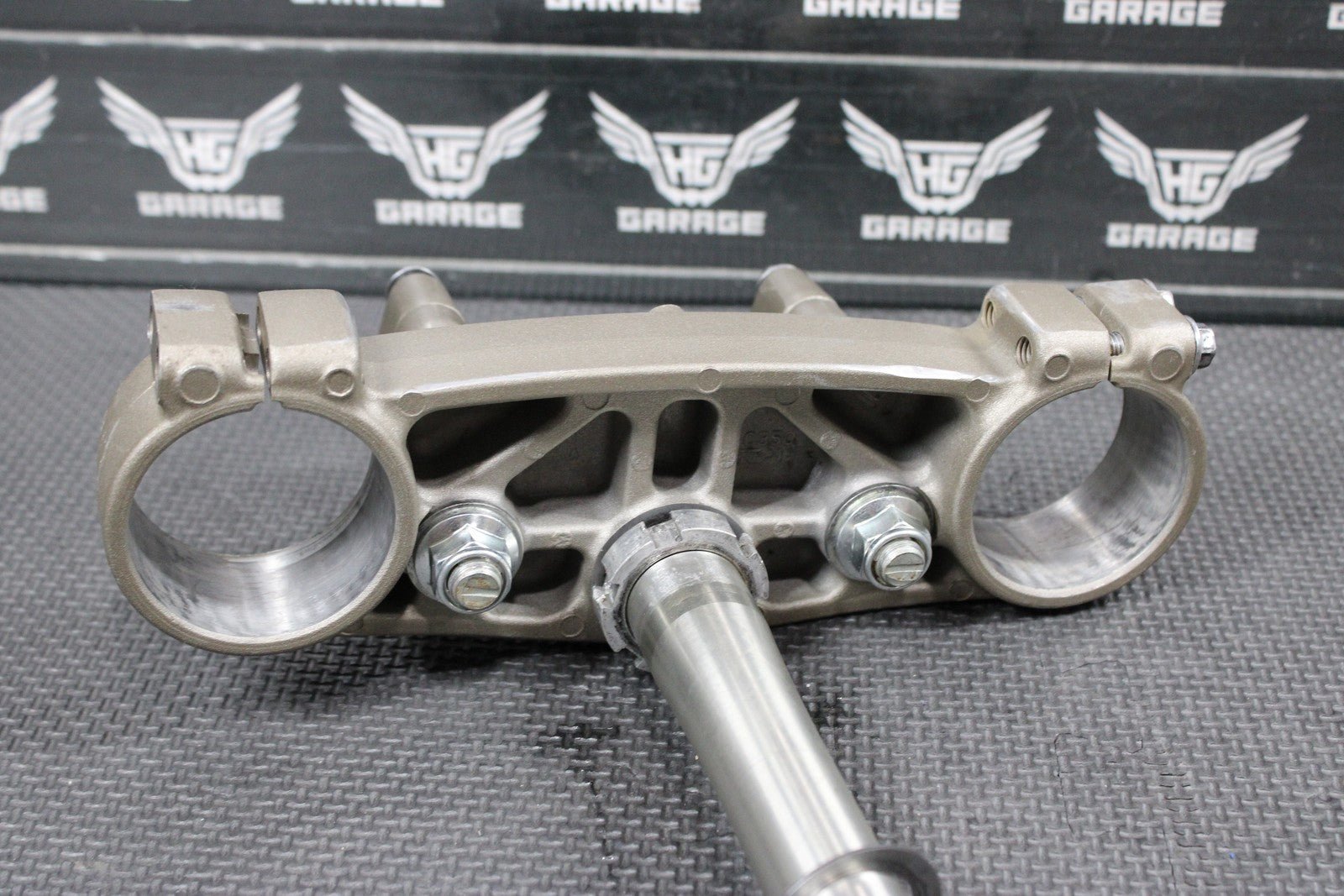 2006 YAMAHA 06 - 14 YZ450F OEM FRONT FORKS LOWER UPPER TRIPLE TREE STEM SET - hggarage