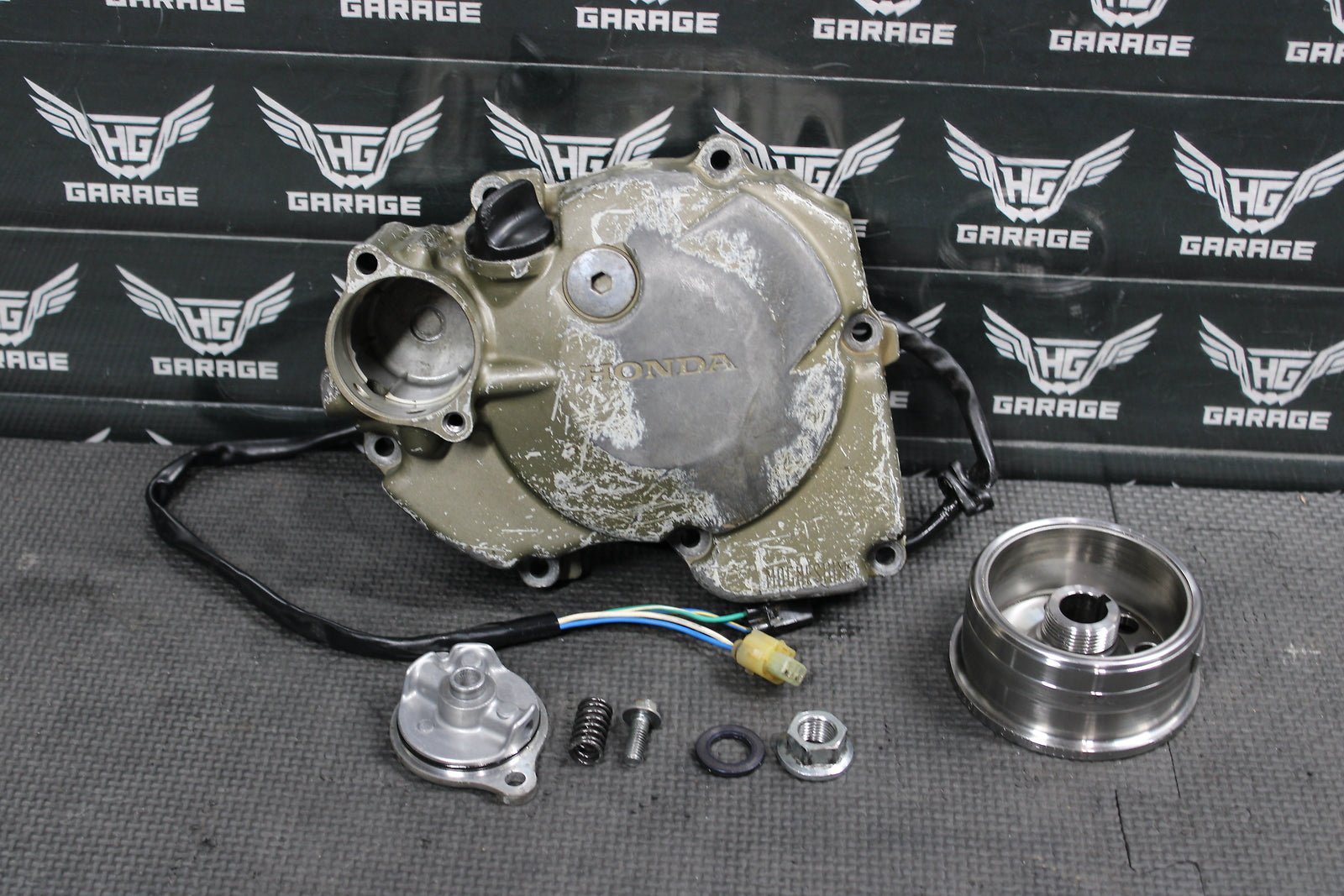 2005 Honda CRF250R Stator Magneto Rotor Flywheel 31110 - Krn - 670 31120 - Krn - 670 - hggarage