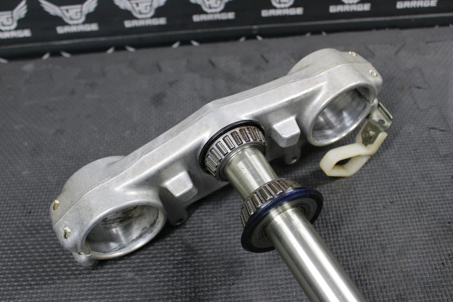 2000 YAMAHA YZ426F OEM FRONT FORKS LOWER BILLET UPPER TRIPLE TREE STEM - hggarage