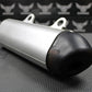 2003 03 - 05 KAWASAKI KX125 OEM MUFFLER EXHAUST SILENCER SLIP ON PIPE 18100 - 0003 - hggarage