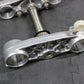 2000 HONDA CR125R OEM FRONT FORKS LOWER UPPER TRIPLE TREE STEM CLAMP - hggarage