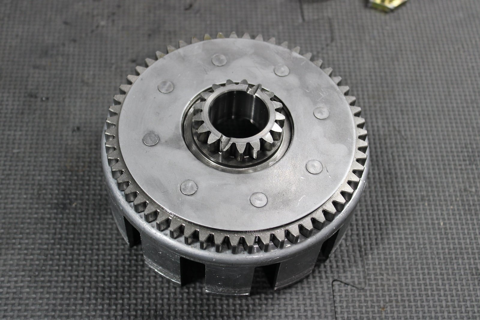 1991 Kawasaki KDX250 OEM Complete Clutch W Plates Basket Hub - hggarage