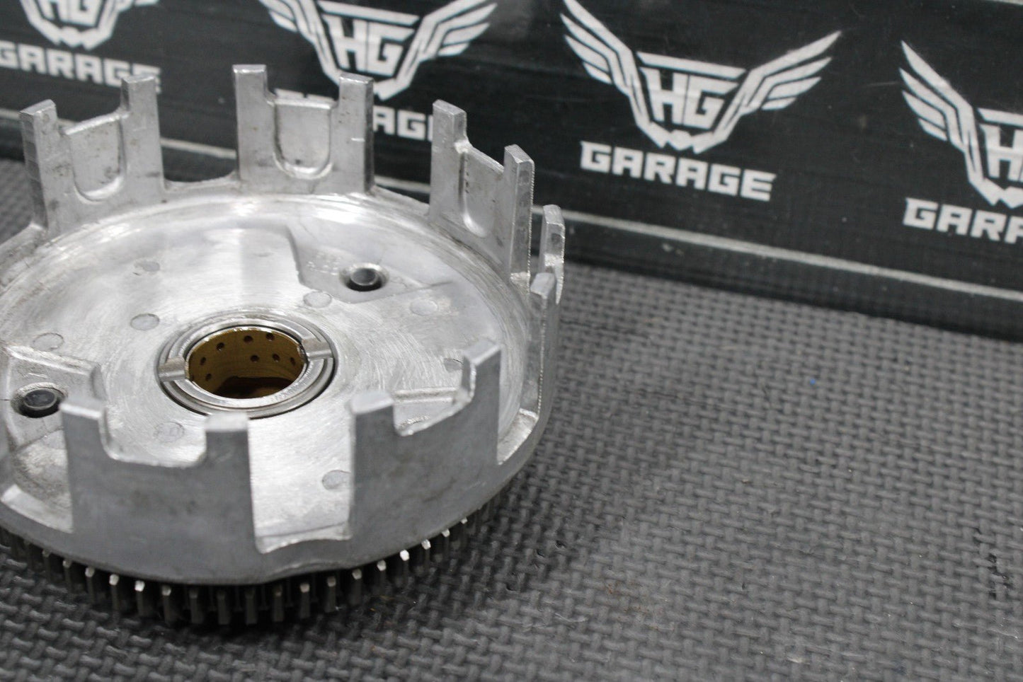 2008 Kawasaki KLX140 OEM Complete Clutch W Plates Basket Hub 13086 - 1070 - hggarage