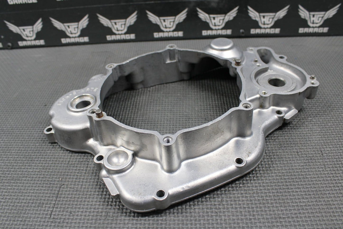 1991 KAWASAKI KX125 OEM RIGHT SIDE CRANKCASE INNER CLUTCH COVER 14032 - 1295 GOOD - hggarage