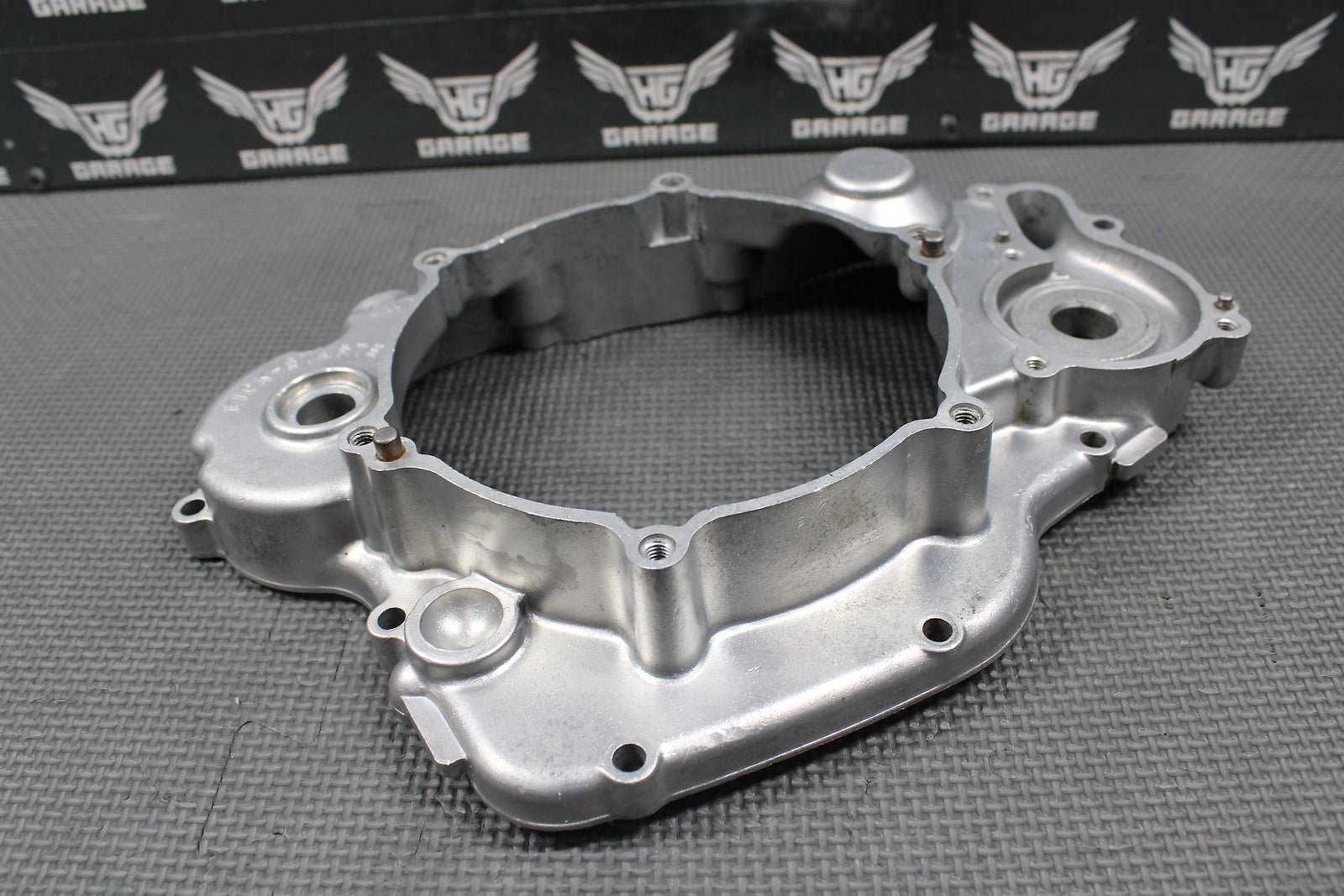 1991 KAWASAKI KX125 OEM RIGHT SIDE CRANKCASE INNER CLUTCH COVER 14032 - 1295 GOOD - hggarage