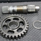 2002 2003 HONDA CRF450R OEM KICKSTART KICK START SHAFT W IDLER GEAR