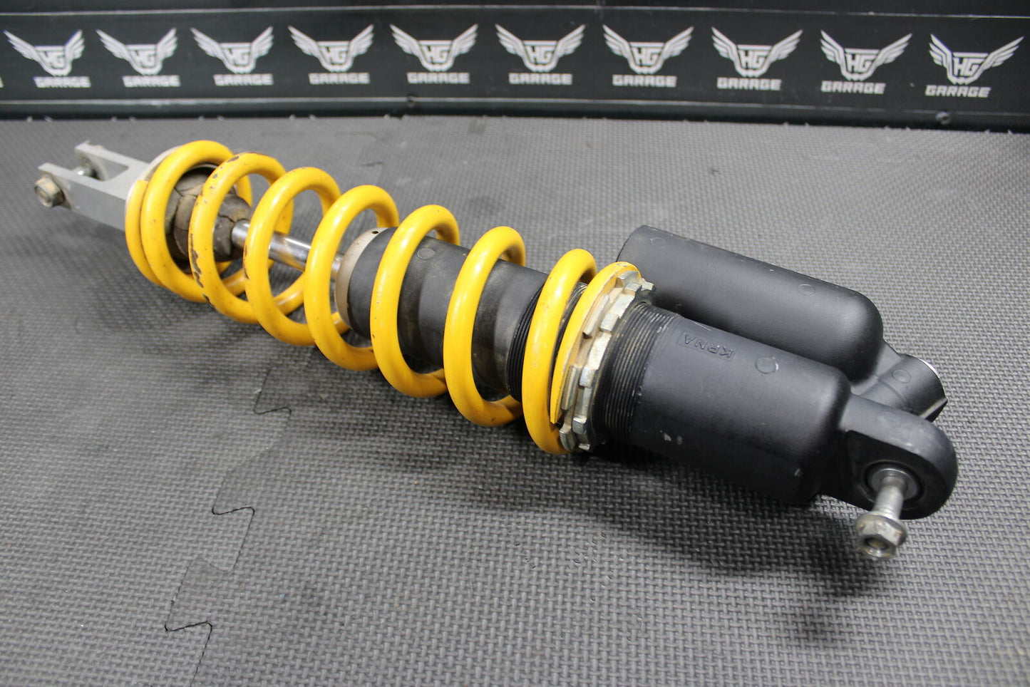 2004 HONDA CRF250R OEM SHOWA BLACK COATED REAR BACK SHOCK ABSORBER SUSPENSION