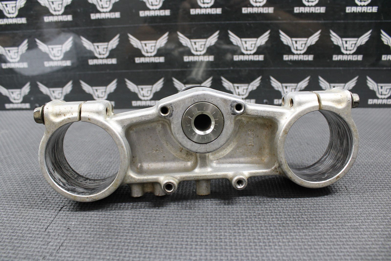 1999 SUZUKI 99 - 00 RM125 RM250 OEM FRONT FORKS CLAMP LOWER TRIPLE TREE STEM - hggarage